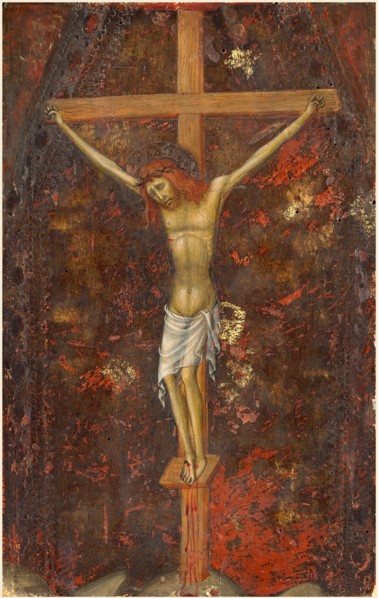 Andrea di Bartolo, Italian (documented from 1389-died 1428), The Crucifixion , c. 1415, tempera on