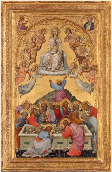 Paolo di Giovanni Fei, Italian (mentioned 1369-1411), The Assumption of the Virgin, probably c.