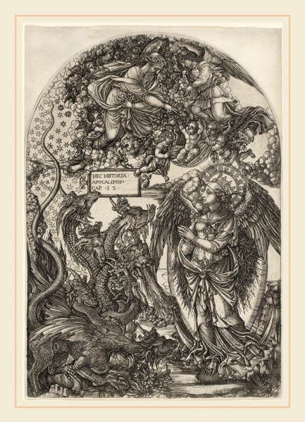 Jean Duvet, The Woman Clothed with the Sun, French, 1485-c. 1570, 1546-1556, engraving