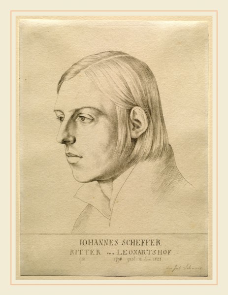 Julius Schnorr von Carolsfeld, German (1794-1872), Johann Evangelist Scheffer von Leonhardshoff, c.