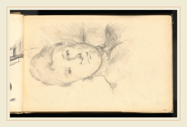 Paul Cézanne, Madame Cézanne, French, 1839-1906, 1888-1891, graphite on wove paper