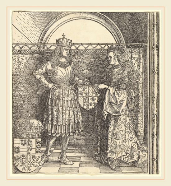 Albrecht DÃ¼rer, The Betrothal of Maximilian with Mary of Burgundy, German, 1471-1528, 1511,