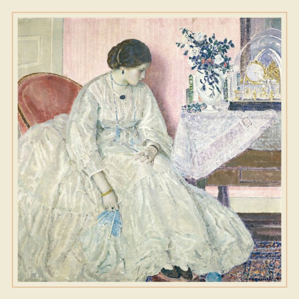 Frederick Carl Frieseke, Memories, American, 1874-1939, 1915, oil on canvas