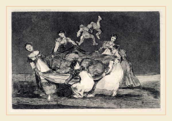 Francisco de Goya, Disparate femenino (Feminine Folly), Spanish, 1746-1828, in or after 1816,