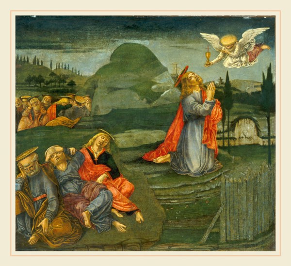 Benvenuto di Giovanni, The Agony in the Garden, Italian, 1436-before 1517, probably 1491, tempera