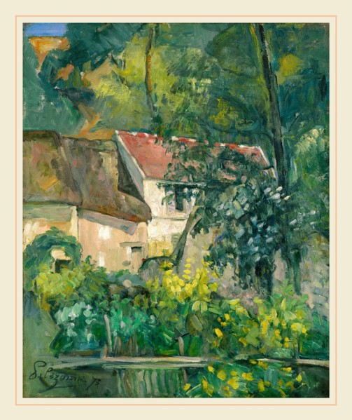 Paul Cézanne, French (1839-1906), House of PÃ¨re Lacroix, 1873, oil on canvas