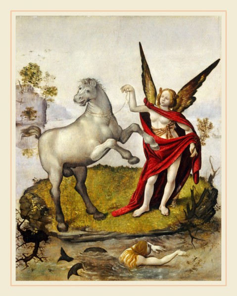 Piero di Cosimo, Allegory, Italian, 1462-1521, c. 1500, oil on panel
