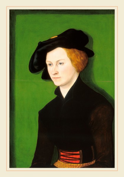 Lucas Cranach the Elder, Portrait of a Woman, German, 1472-1553, 1522, oil on panel