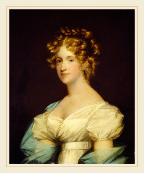 Gilbert Stuart, completed by an unknown artist, American (1755-1828), Charlotte Morton Dexter (Mrs.