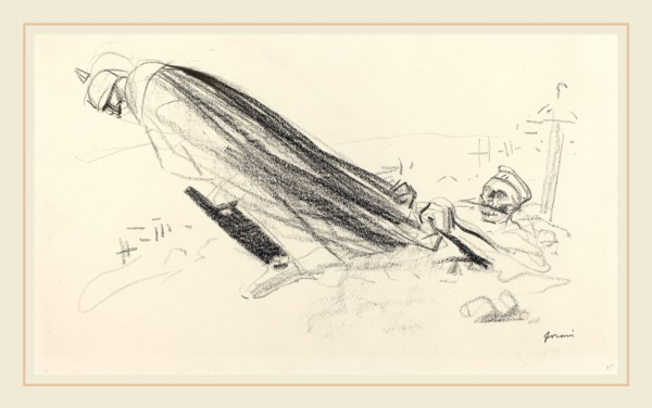 Jean-Louis Forain, Ceux de la priemiere heure.  "Sire! ou en somme-nous de "la guerre fraiche et