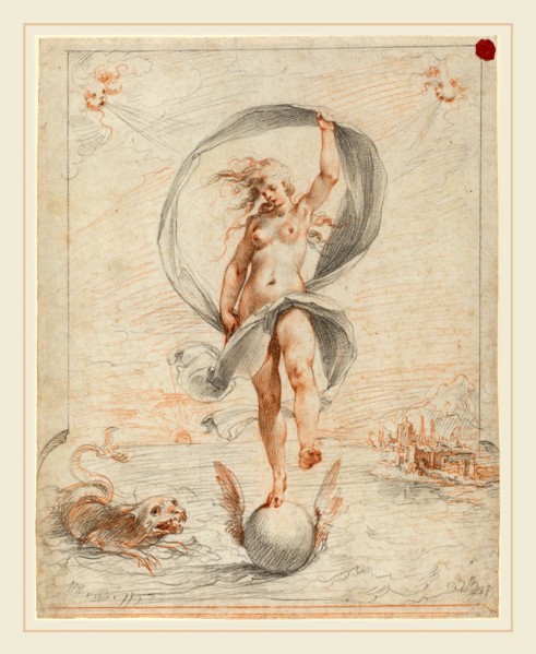 Giuseppe Cesari, called Cavaliere d'Arpino, Italian (1568-1640), Allegorical Figure, probably c.