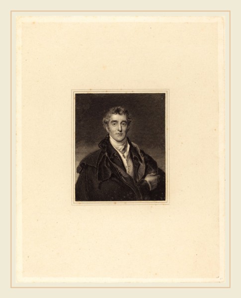 Probably British 18th Century, Portrait of a Gentleman, probably 18th century, etching and
