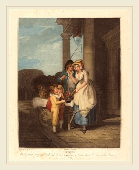 Anthony Cardon after Francis Wheatley, British (1772-1813), Round and Sound, Five Pence a Pound,
