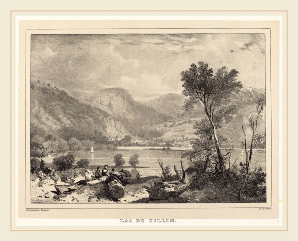 Richard Parkes Bonington after Francois Alexandre Pernot, British (1802-1828), Lac de Killin, 1826,