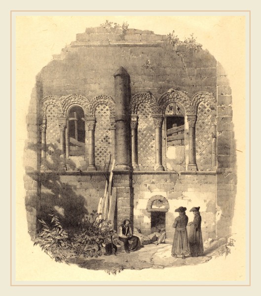 Richard Parkes Bonington, British (1802-1828), Eglise de Saint-Taurin, Evreux, 1824, lithograph