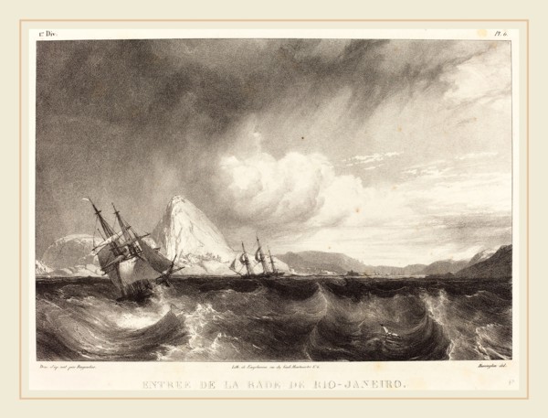 Richard Parkes Bonington after Moritz Rugendas, British (1802-1828), Entree de la rade de