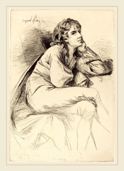 Francis Seymour Haden after Joseph Wright, British (1818-1910), Thomas Haden of Derby, 1864,