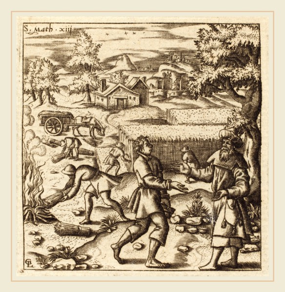 Léonard Gaultier, French (1561-1641), Parable of Weeds in the Wheat, probably c. 1576-1580,