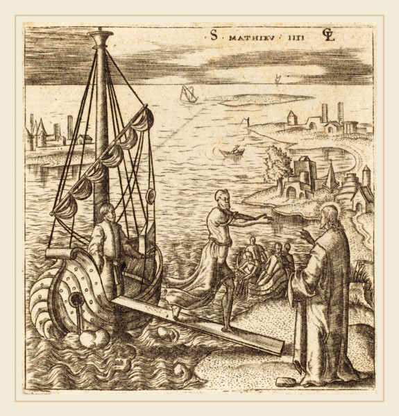 Léonard Gaultier, French (1561-1641), Follow Me and I will Make You Fishers of Men, probably c.