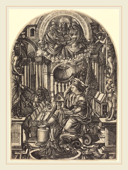Jean Duvet, French (1485-c. 1570), The Revelation of Saint John the Evangelist, c. 1555, engraving
