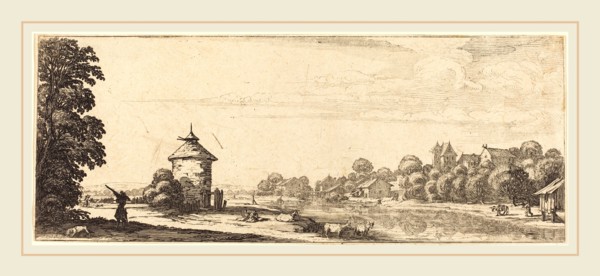 Jacques Callot or Follower of Jacques Callot, French (1592-1635), The Dovecot, probably c.