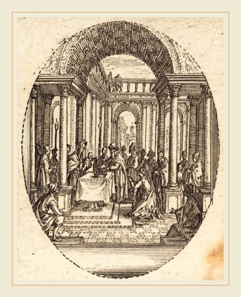 Jacques Callot, French (1592-1635), Presentation in the Temple, c. 1631, etching