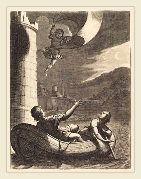 Abraham Bosse after Claude Vignon, French (1602-1676), Illustration to Jean Desmarets' "L'Ariane",