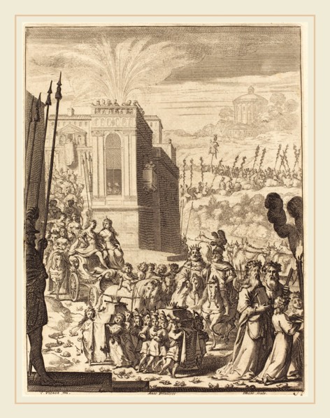 Abraham Bosse after Claude Vignon, French (1602-1676), Illustration to Jean Desmarets' "L'Ariane",