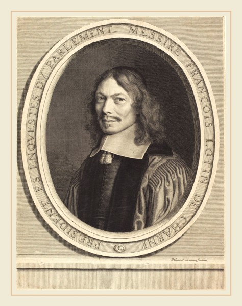 Robert Nanteuil, French (1623-1678), Francois Lotin, 1657, engraving