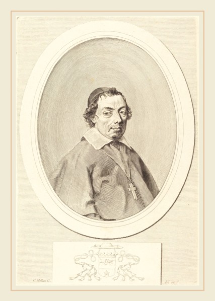 Claude Mellan, French (1598-1688), Nicolas Grillet, engraving on laid paper