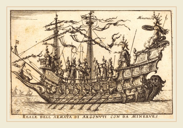 Balthasar Moncornet after Remigio Cantagallina, French (c. 1600-1668), Reale dell'Armata di