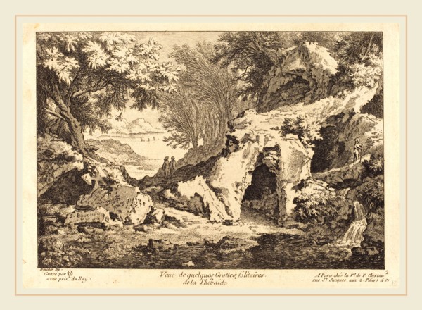 Quentin-Pierre Chedel after FranÃ§ois Boucher, French (1705-1763), Veue de quelques Grottes