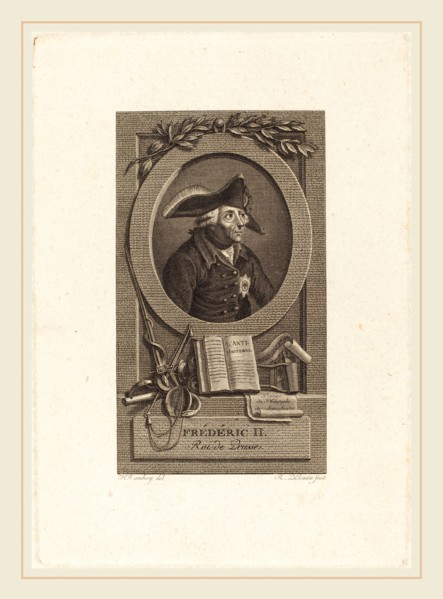 Remi-Henri-Joseph Delvaux after Johann Heinrich Ramberg, French (1748 or 1750-1823), Frederick the