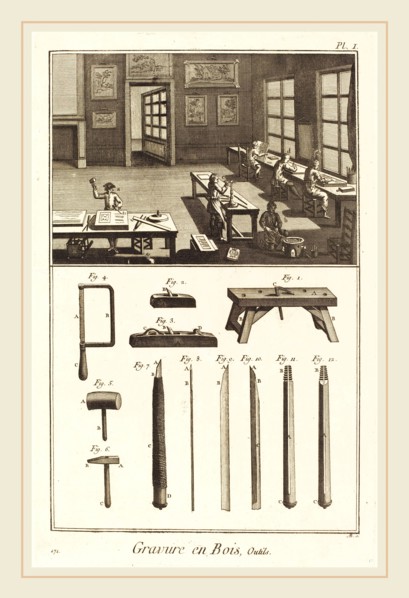 Antonio Baratta after A.-J. Defehrt and J.-R. Lucotte, Italian (1724-1787), Gravure en Bois,