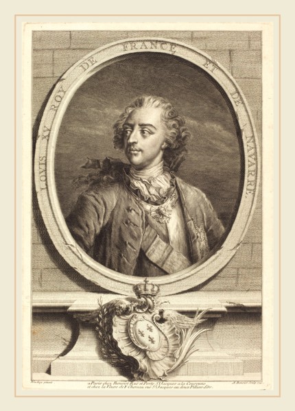 Antoine Benoist after Jakob Christoffel Le Blon after Nicholas Blakey, French (1721-1770), Louis