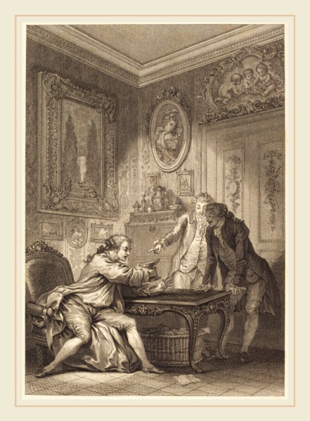 Jean-Baptiste-Michel Dupreel after Jean-Honoré Fragonard, French (active 1787-active c. 1828), La