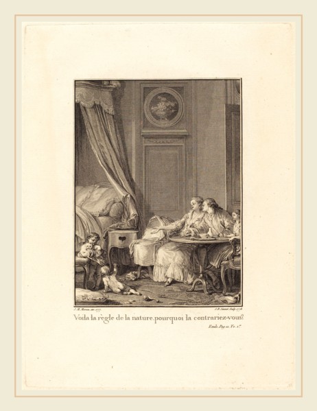 Jean-Baptiste Blaise Simonet after Jean-Michel Moreau, French (1742-1813 or after), VoilÃ  la