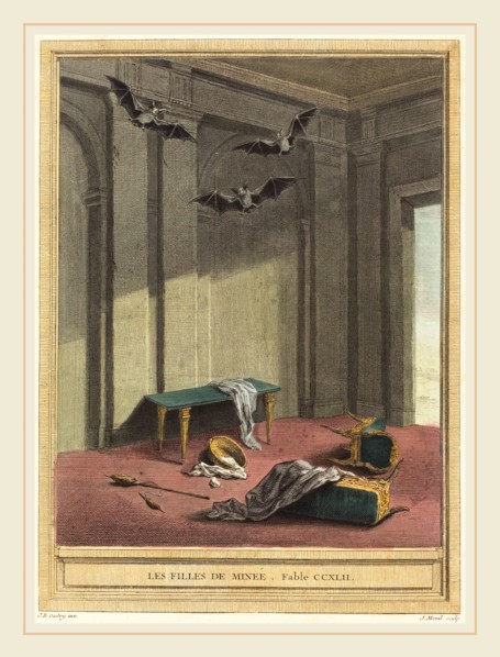 Elie du Mesnil after Jean-Baptiste Oudry, French (born 1726 or 1728), Les filles de Minee (The