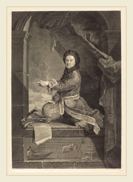 Jean Daullé after Robert Levrac-Tournieres, French (1703-1763), Pierre Louis Moreau de Maupertuis,