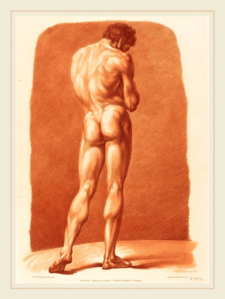 Gilles-Antoine Demarteau after Jean-Jacques-FranÃ§ois Le Barbier, French (1750-1802), Academy