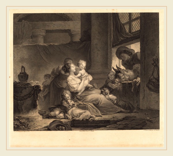 Clément-Pierre Marillier and Antoine Louis Romanet after Jean-Honoré Fragonard, French (1742-1810