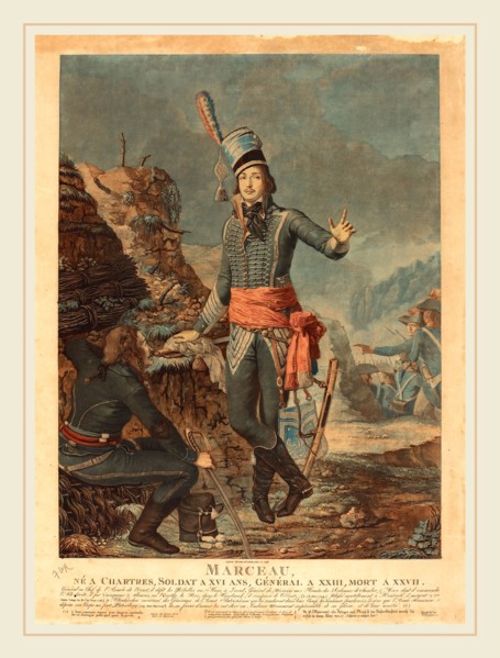 Antoine-FranÃ§ois Sergent, French (1751-1847), General Francois Severin Desgraviers Marceau, color