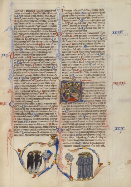 Initial C: The Nativity