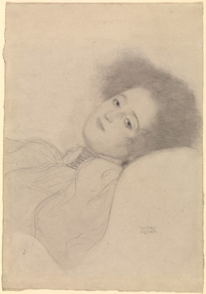 Portrait of a Young Woman Reclining