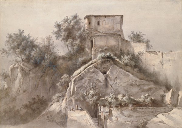 Landscape with ChÃ¢teau Galliard