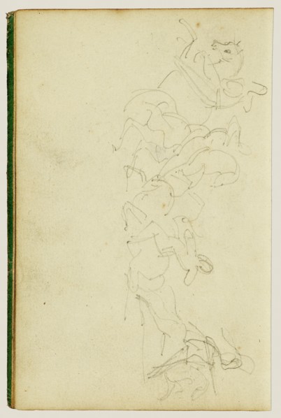 Calvary skirmish with four horsemen