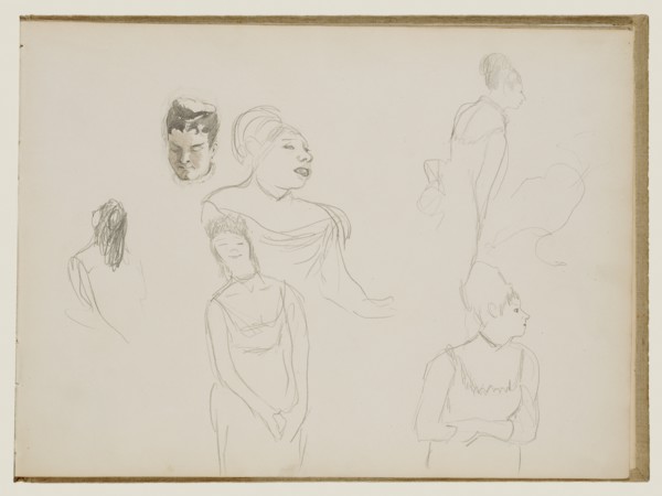 Sketches of Café Singers