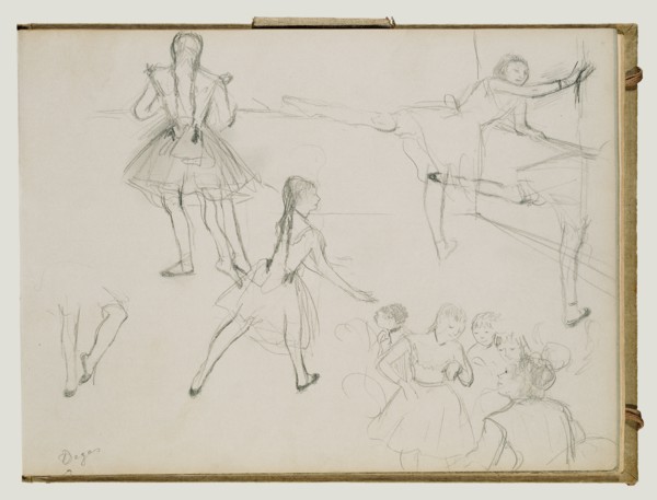 Ballet Dancers Rehearsing