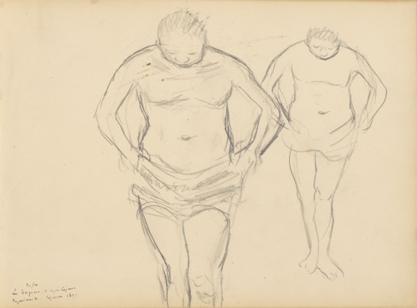 Copies of Cézanne's Bathers