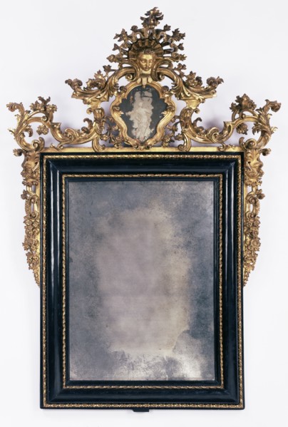 Mirror and frame